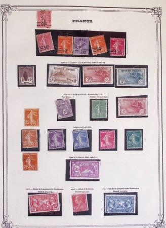 1900-1975, Lot de France avec plusieurs collections