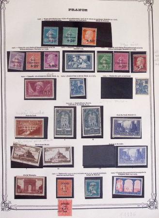 1900-1975, Lot de France avec plusieurs collections