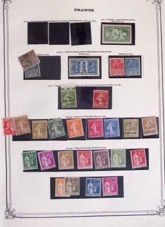 1900-1975, Lot de France avec plusieurs collections
