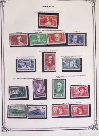 1900-1975, Lot de France avec plusieurs collections