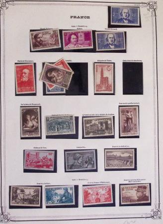 1900-1975, Lot de France avec plusieurs collections