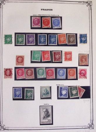 1900-1975, Lot de France avec plusieurs collections