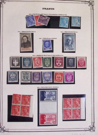 1900-1975, Lot de France avec plusieurs collections