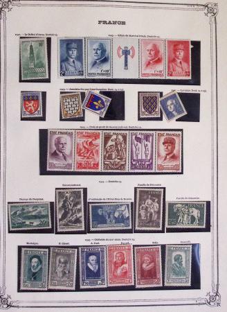 1900-1975, Lot de France avec plusieurs collections