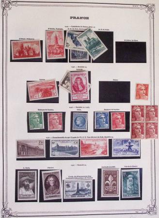 1900-1975, Lot de France avec plusieurs collections