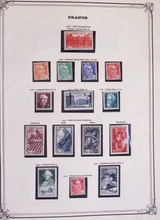 1900-1975, Lot de France avec plusieurs collections