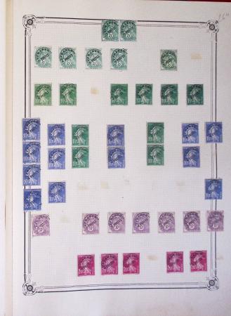 1900-1975, Lot de France avec plusieurs collections