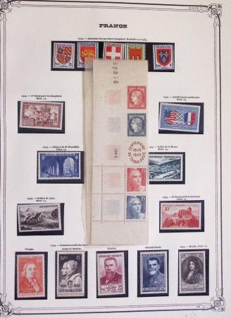1900-1975, Lot de France avec plusieurs collections