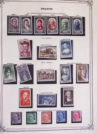 1900-1975, Lot de France avec plusieurs collections