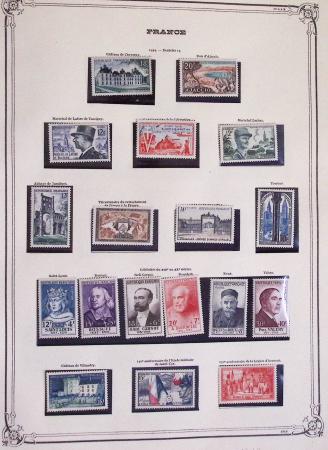 1900-1975, Lot de France avec plusieurs collections