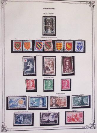 1900-1975, Lot de France avec plusieurs collections