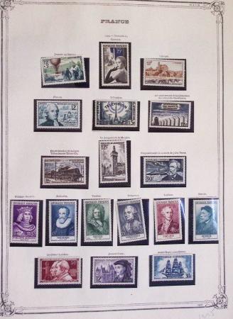 1900-1975, Lot de France avec plusieurs collections