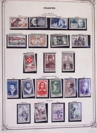 1900-1975, Lot de France avec plusieurs collections
