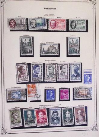 1900-1975, Lot de France avec plusieurs collections