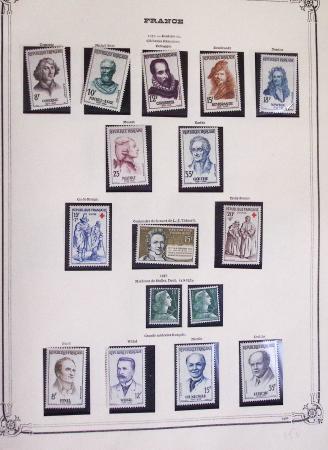 1900-1975, Lot de France avec plusieurs collections