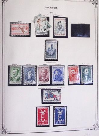 1900-1975, Lot de France avec plusieurs collections