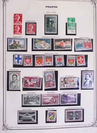 1900-1975, Lot de France avec plusieurs collections