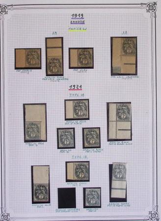 1900-1975, Lot de France avec plusieurs collections