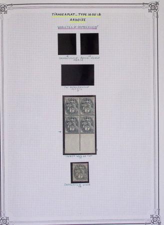 1900-1975, Lot de France avec plusieurs collections
