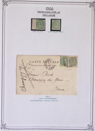 1900-1975, Lot de France avec plusieurs collections