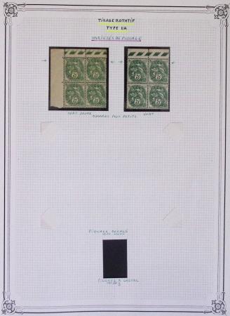 1900-1975, Lot de France avec plusieurs collections