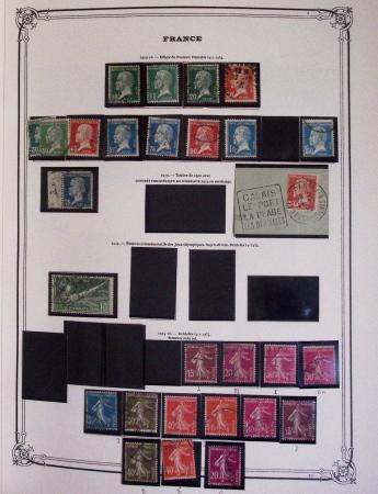 1900-1975, Lot de France avec plusieurs collections