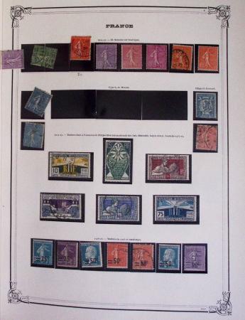 1900-1975, Lot de France avec plusieurs collections