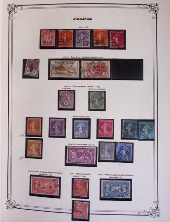 1900-1975, Lot de France avec plusieurs collections
