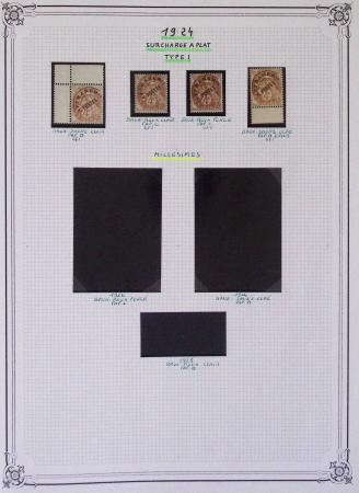 1900-1975, Lot de France avec plusieurs collections