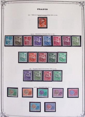 1900-1975, Lot de France avec plusieurs collections
