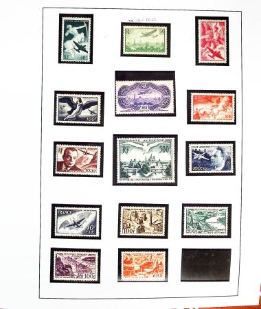 1849-1992, Collection de France en 3 albums, neuf à