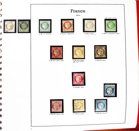 1849-1992, Collection de France en 3 albums, neuf à