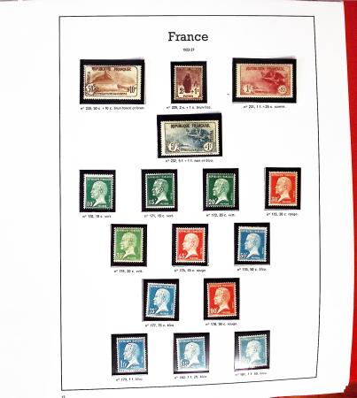1849-1992, Collection de France en 3 albums, neuf à