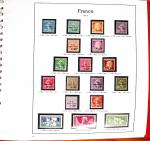 1849-1992, Collection de France en 3 albums, neuf à