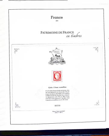 1849-2020, Collection de FRANCE en 15 albums, dont