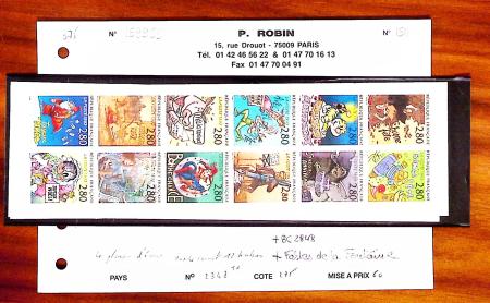 1938-2005, Enveloppes et plaquettes avec les principales