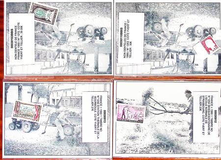 1938-2005, Enveloppes et plaquettes avec les principales