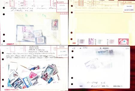 1938-2005, Enveloppes et plaquettes avec les principales