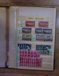 1937-1970, Stock de feuilles ou fragments de feuilles,