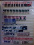 1937-1970, Stock de feuilles ou fragments de feuilles,