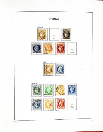 1849-2012, Collection de France en 9 albums DAVO, neuf