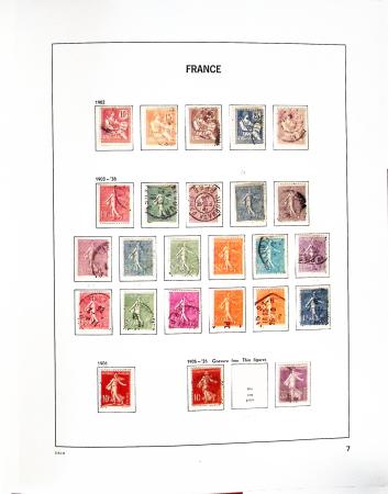 1849-2012, Collection de France en 9 albums DAVO, neuf