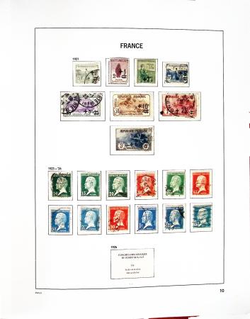 1849-2012, Collection de France en 9 albums DAVO, neuf