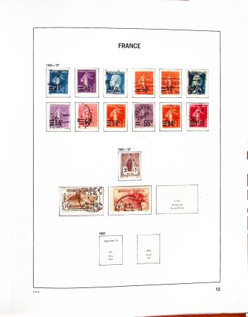 1849-2012, Collection de France en 9 albums DAVO, neuf