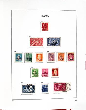 1849-2012, Collection de France en 9 albums DAVO, neuf