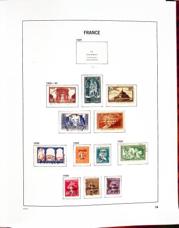 1849-2012, Collection de France en 9 albums DAVO, neuf