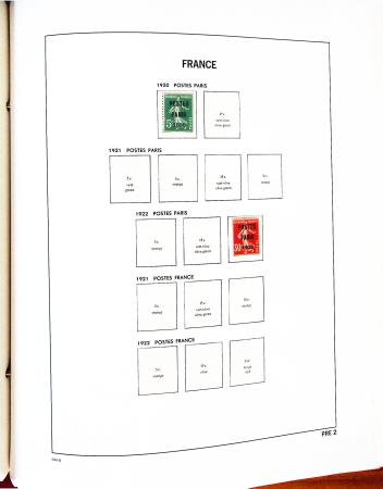 1849-2012, Collection de France en 9 albums DAVO, neuf