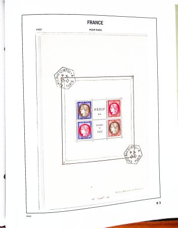 1849-2012, Collection de France en 9 albums DAVO, neuf