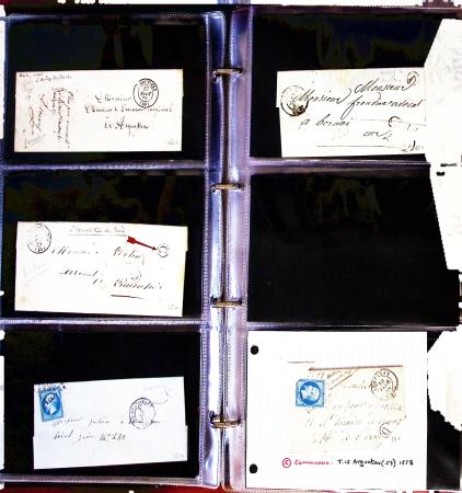 1807-1900, Plus de 400 lettres, principalement de la