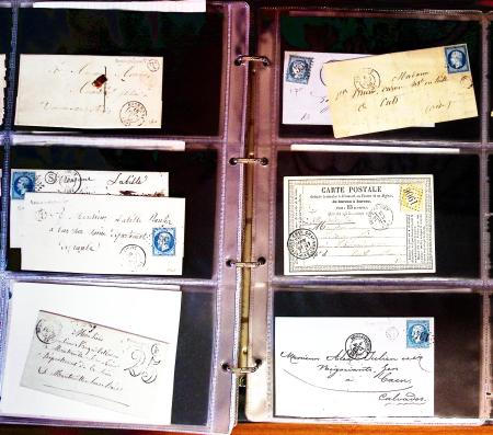 1807-1900, Plus de 400 lettres, principalement de la